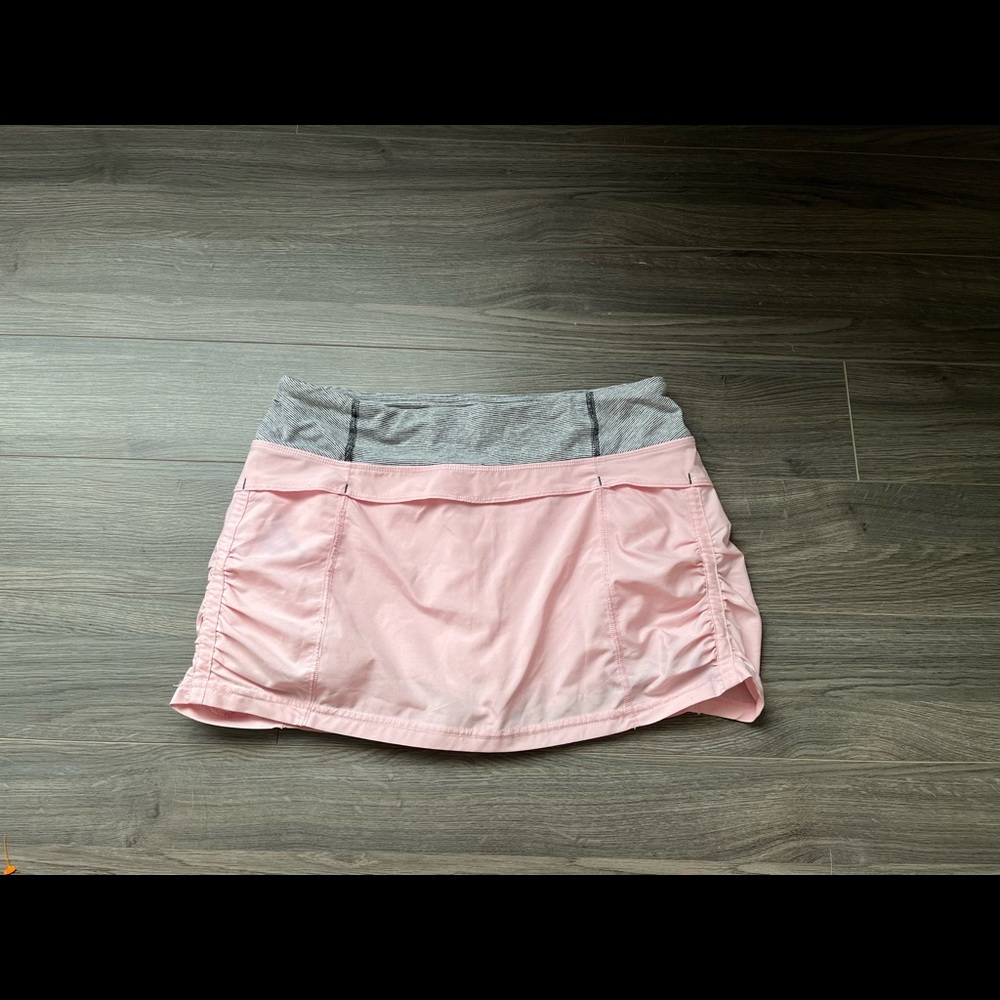 lululemon athletica Pink and Gray Skirt